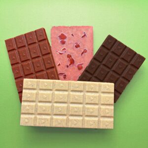 Vegane zuckerfreie Rohkostschokolade