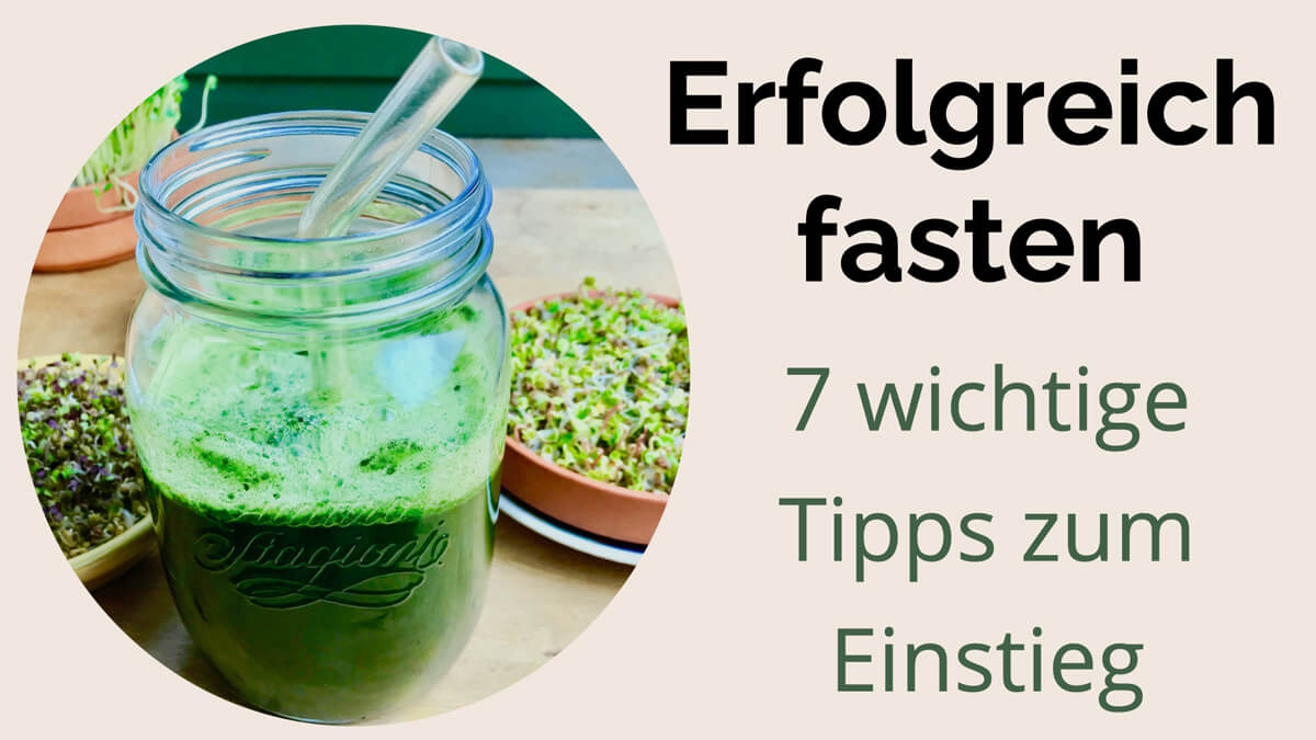 Mit diesen 7 einfachen Tipps von Präventiv-Apothekerin Fanny Patzschke gelingt dir der erfolgreiche Einstieg ins Intervallen bzw. intermittierende Fasten 16 zu 8.