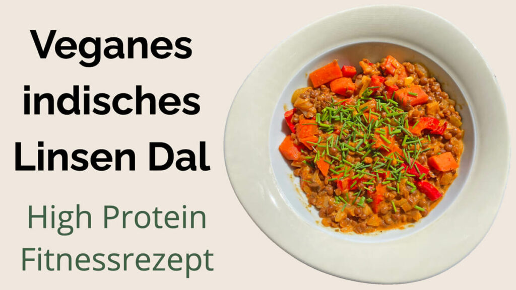 Präventiv-Apothekerin Fanny Patzschke teilt ihr High Protein Fitnessrezept für ein gesundes, veganes Rotes Linsen Dal.