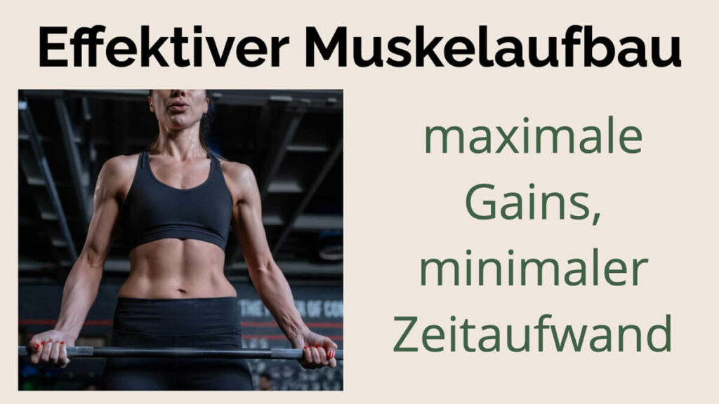 Erfahre von Präventiv-Apothekerin Fanny Patzschke wie du schneller Muskeln aufbauen kannst - mit Myo Reps.