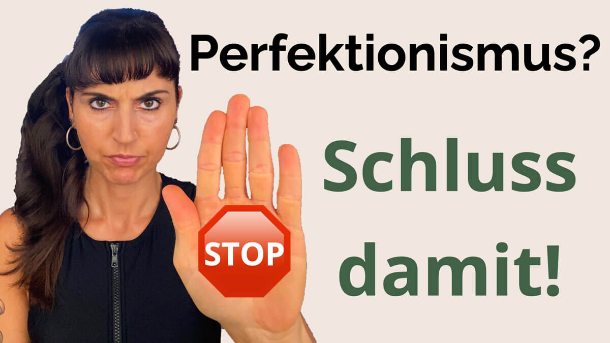 dieser einfache Leitsatz von Gesundheitsexpertin Fanny Patzschke lässt dich sofort Perfektionismus überwinden und ablegen