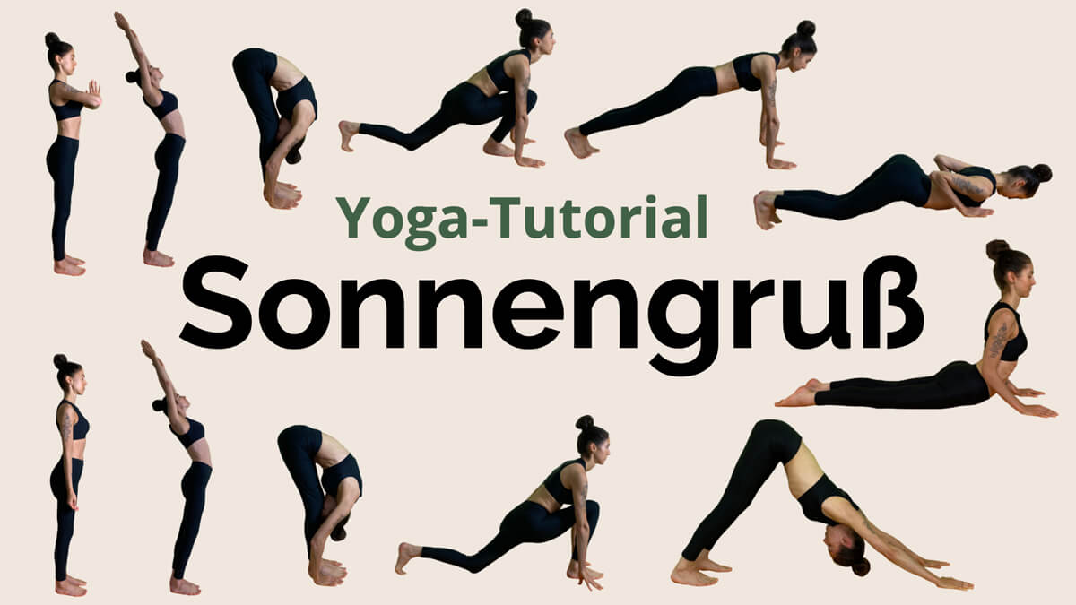 Präventiv-Apothekerin Fanny Patzschke zeigt dir wie du ganz einfach den Yoga Sonnengruß lernen kannst.