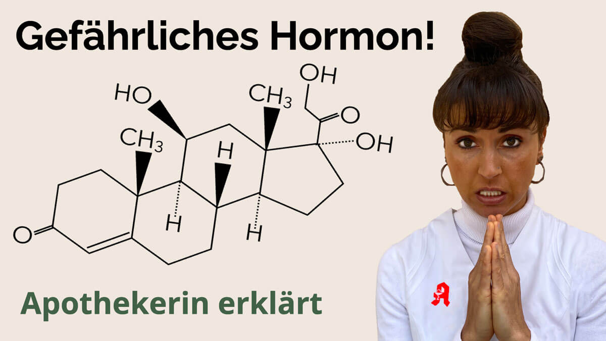 Erfahre von Präventiv-Apothekerin Fanny Patzschke, wie das Stresshormon Cortisol im Körper wirkt, wie es für uns zur Gefahr wird und wie du den Cortisolspiegel senken kannst.