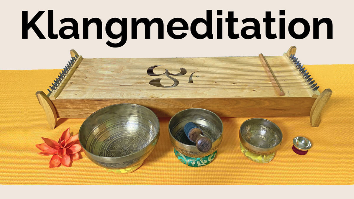 Klang Meditation zum Einschlafen mit Monochord, Windspielen und Klangschalen von Präventiv-Apothekerin Fanny Patzschke