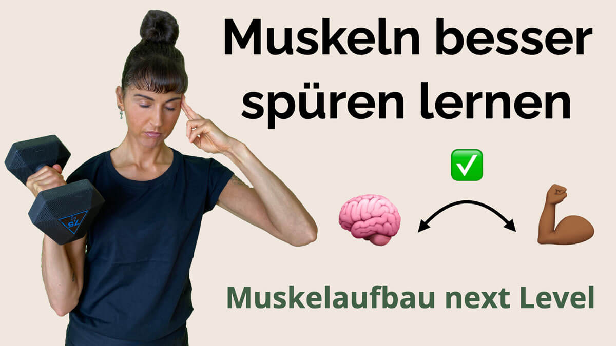 Präventiv-Apothekerin Fanny Patzschke zeigt dir die besten Übungen und Tipps, mit denen du deine Mind-Muscle-Connection verbessern kannst. So erzielst du optimale Fortschritte im Training und Muskelaufbau.
