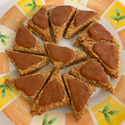 Vegane, glutenfreie, zuckerfreie, gesunde Nussecken - Rezept von Präventiv-Apothekerin Fanny Patzschke