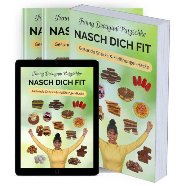 Buch über zuckerfreie Ernährung mit über 160 zuckerfreien, veganen, glutenfreien Genuss-Rezepten