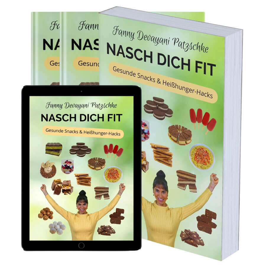 Buch über zuckerfreie Ernährung mit über 160 zuckerfreien, veganen, glutenfreien Genuss-Rezepten