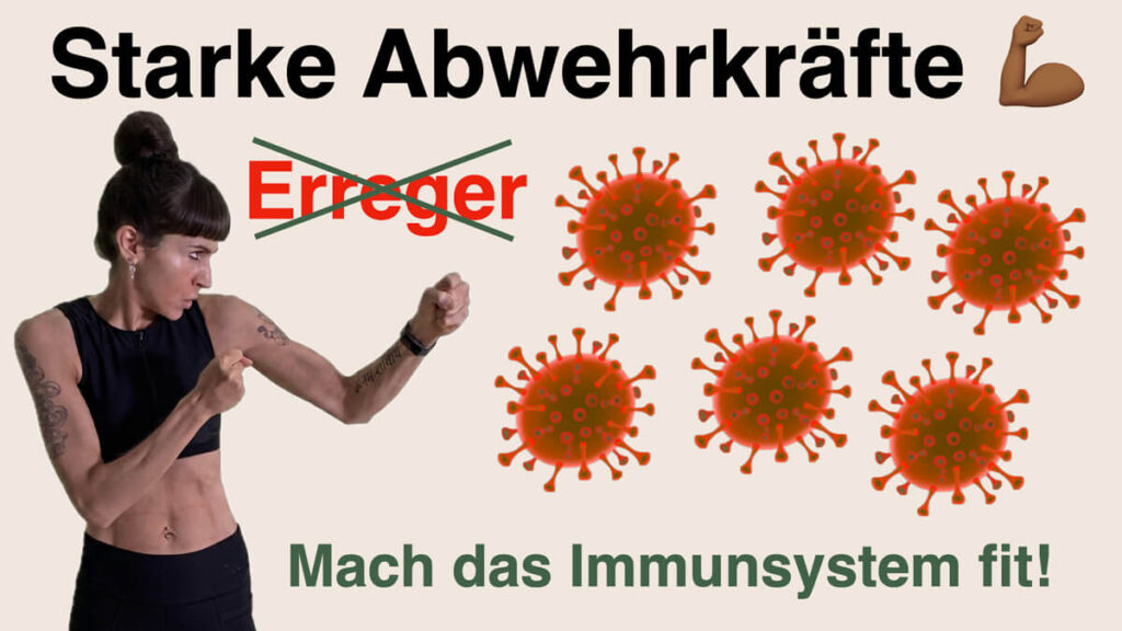Apothekerin und Fitnesstrainerin Fanny Patzschke verrät ihre 10 Top-Tipps, die dein Immunsystem stärken und deine Abwehrkräfte fit für den Winter machen