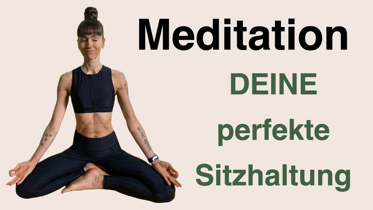 Erfahre von Apothekerin und Yogalehrerin Fanny Patzschke, wie du deinen perfekten Meditationssitz findest