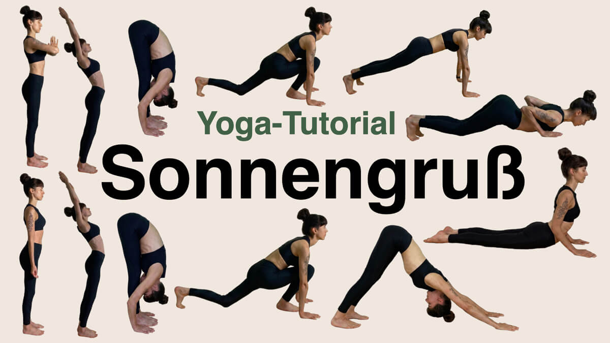 Apothekerin und Yogalehrerin Fanny Patzschke zeigt dir, wie du ganz einfach den Yoga Sonnengruß lernen kannst