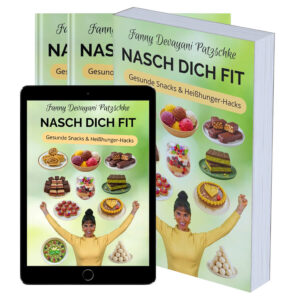 Buch über zuckerfreie Ernährung mit über 160 zuckerfreien, veganen, glutenfreien Genuss-Rezepten von Apothekerin, Ernährungsberaterin und Fitnesstrainerin Fanny Patzschke